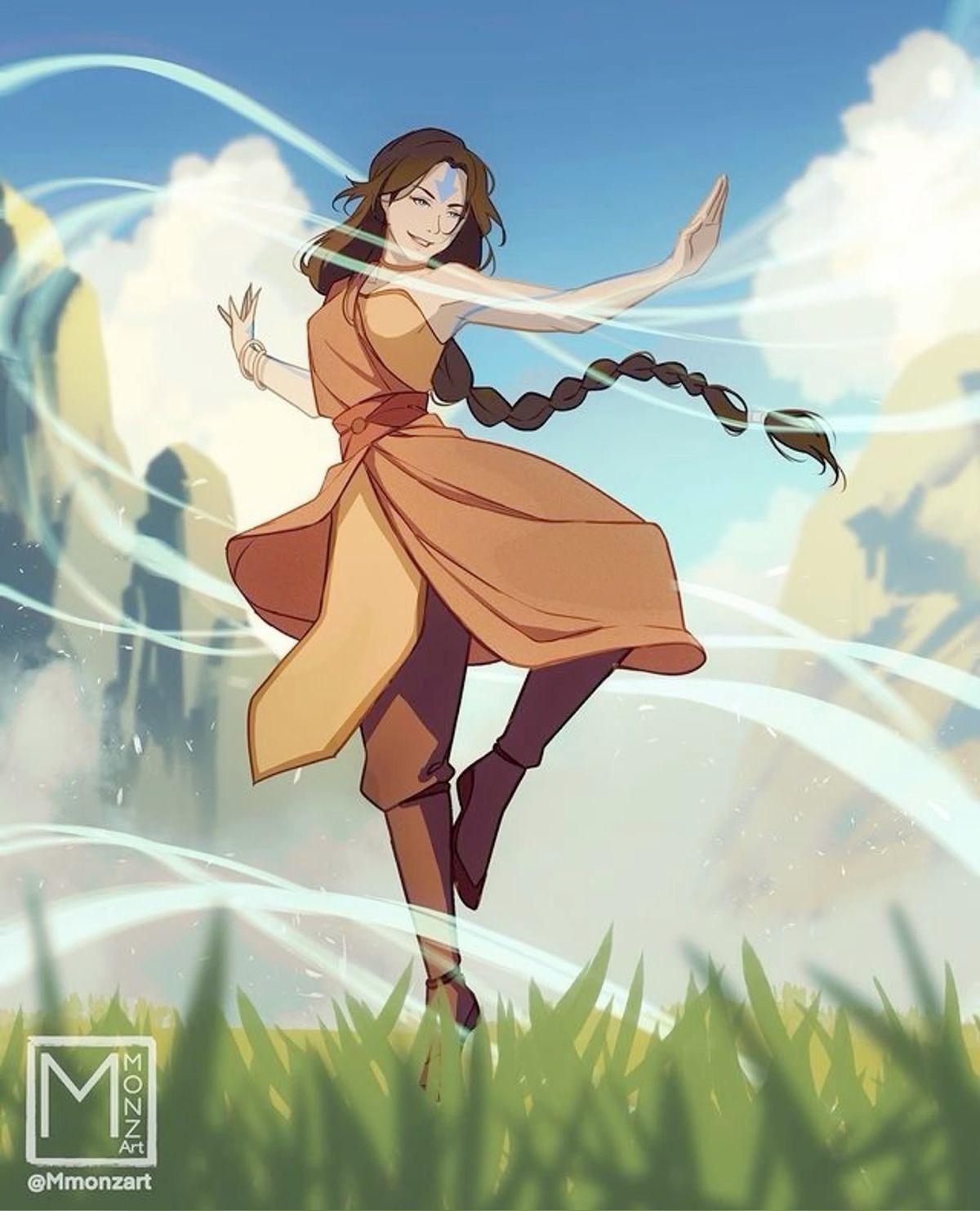 空中弯曲女孩吉莫拉 (Kimora)