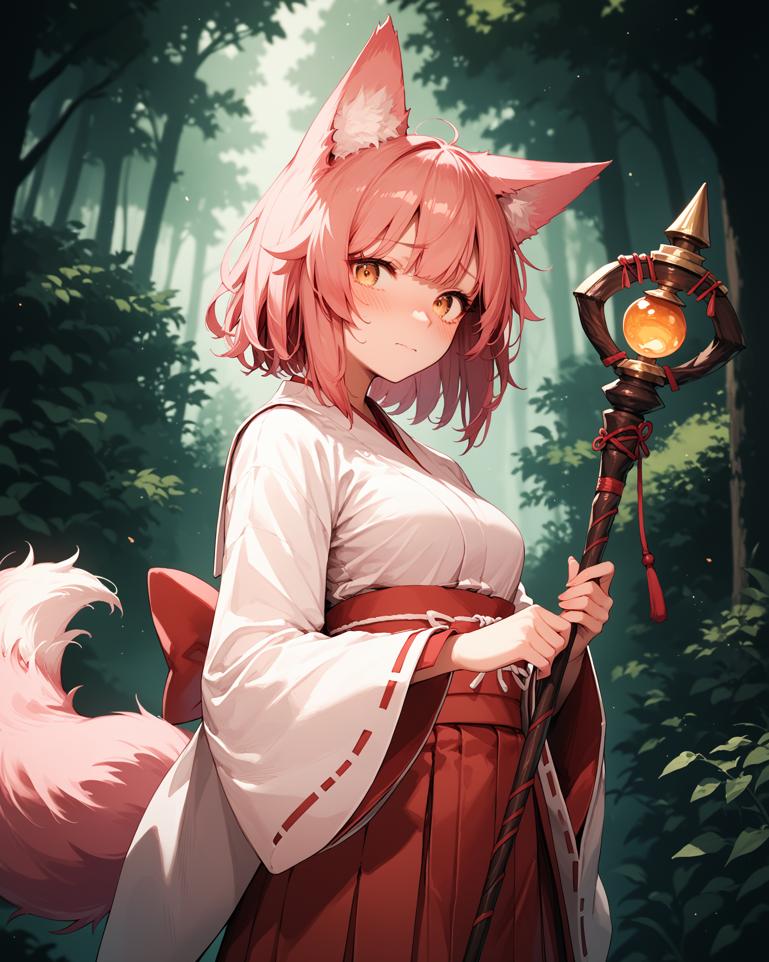 格温、异世界狐巫女