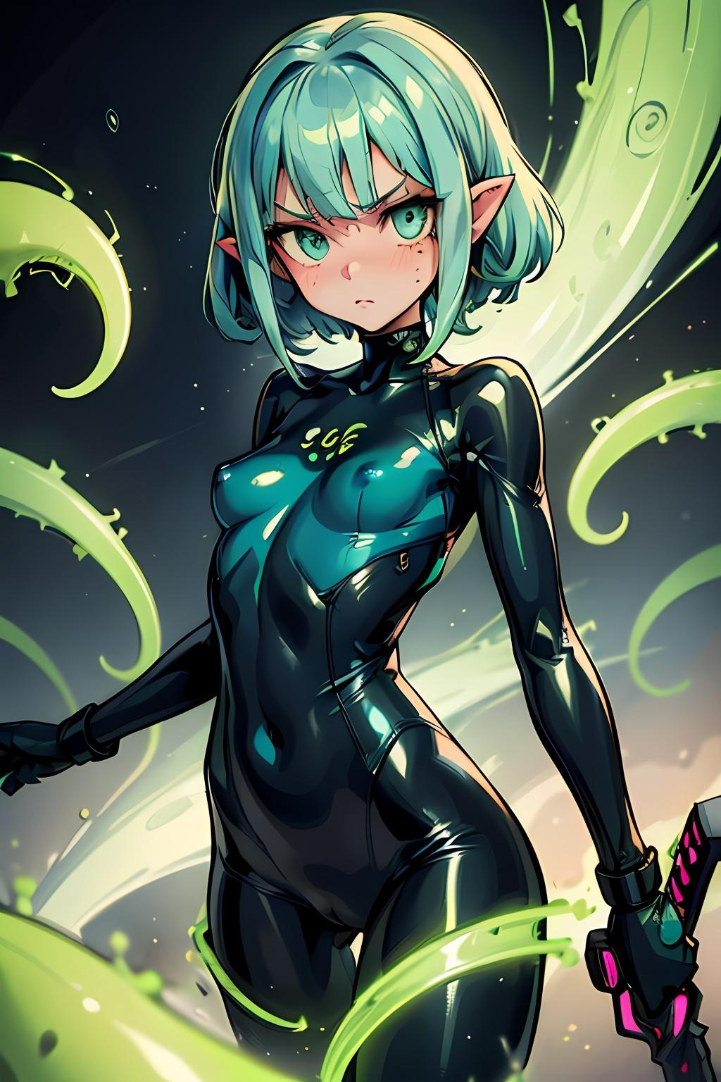 萨莉亚,你的前学生。(和她的小队)