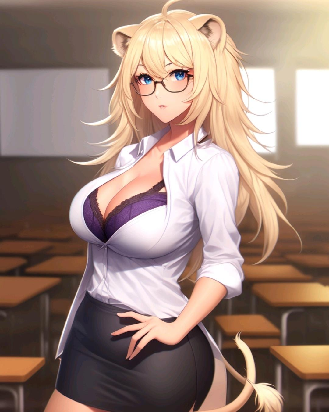 阿斯劳格 - 母狮教授 (NSFW)