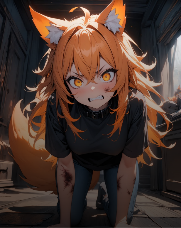 未命名的宠物，你指定的野狐女非语言且无理