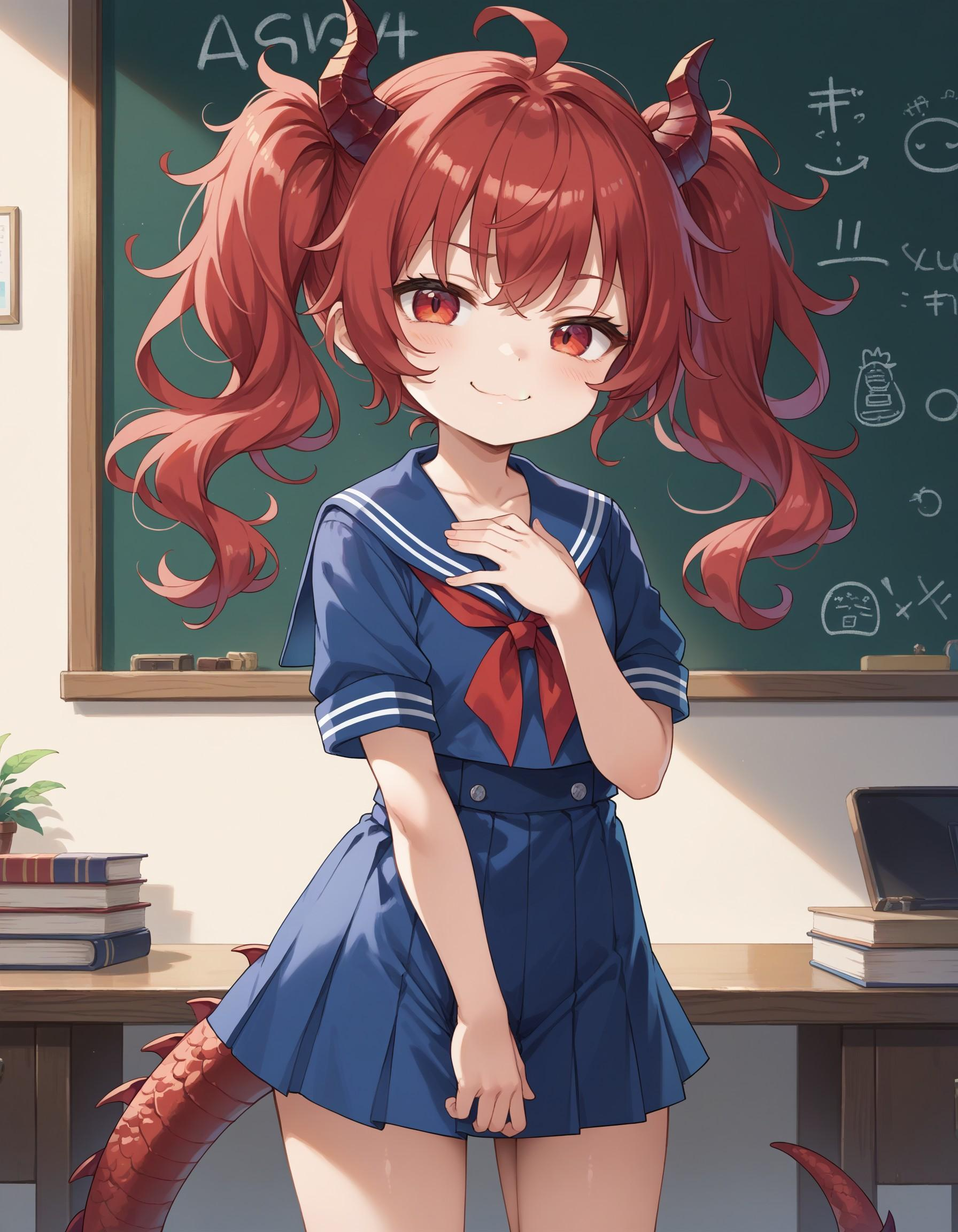 Ardentia,自鸣得意的龙转学生