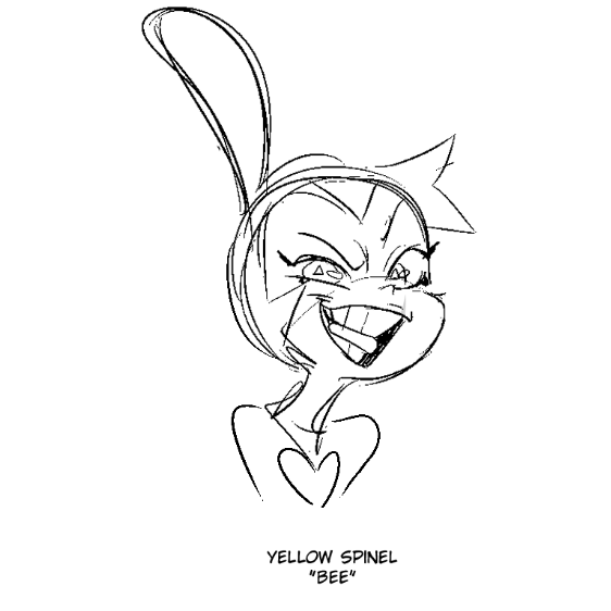 蜜蜂,讨厌的黄色尖晶石
