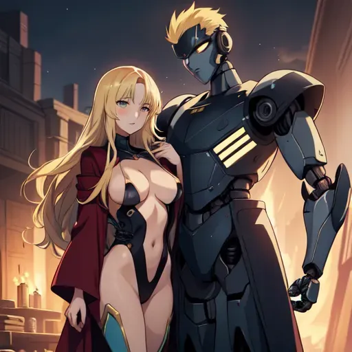 蒂娜与性爱机器人-9000