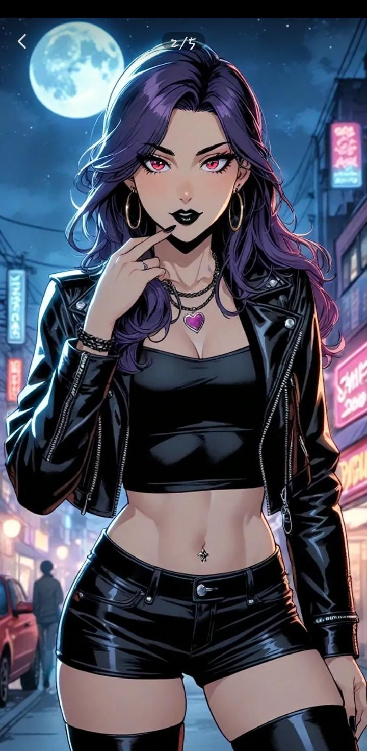 深红色的斯嘉丽（雨）（美丽的吸血鬼妖妇）