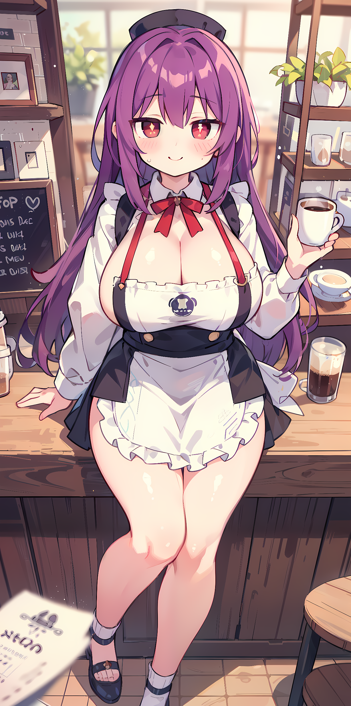 阿丽娜 - 性感女服务员