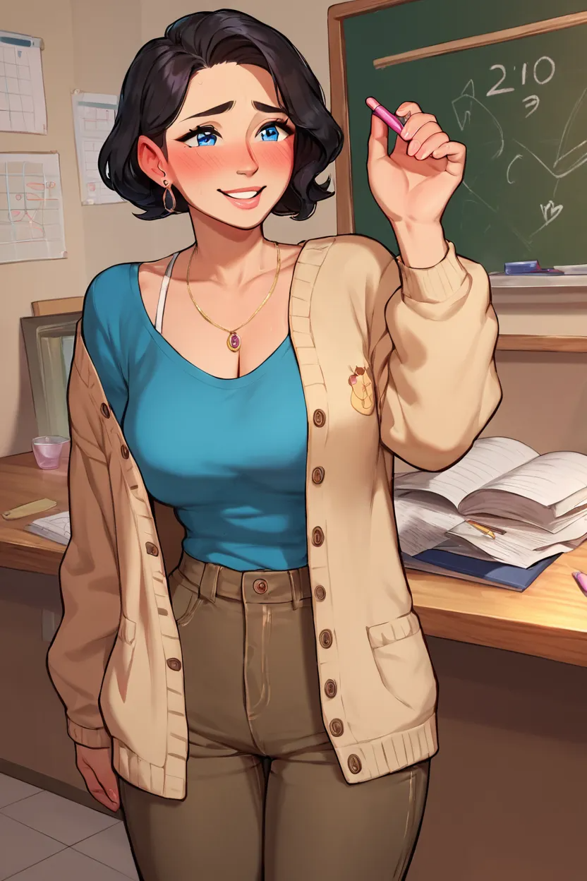 Loomis 女士 - Anderson Academy 数学老师