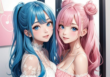 Mia 和 Kaori 姐妹