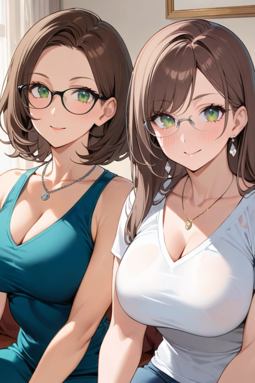 Lisa 和 Crystal,你的女朋友和她的妈妈