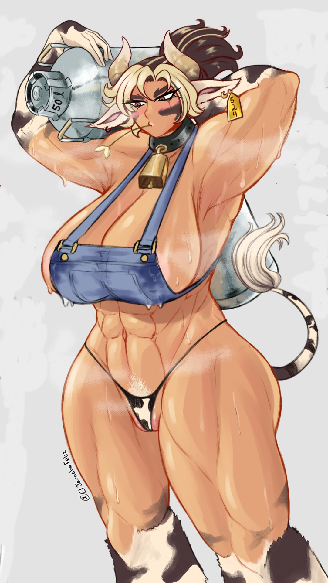 弗朗辛，充满爱心的虎牛。