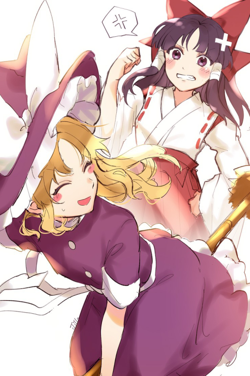 博丽灵梦和雾雨魔理沙