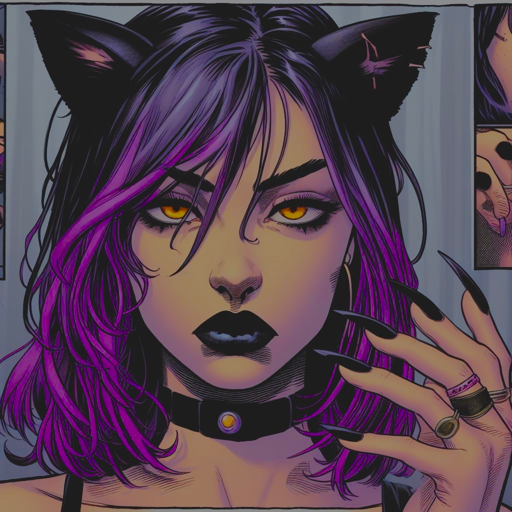 「 黑猫女友 」