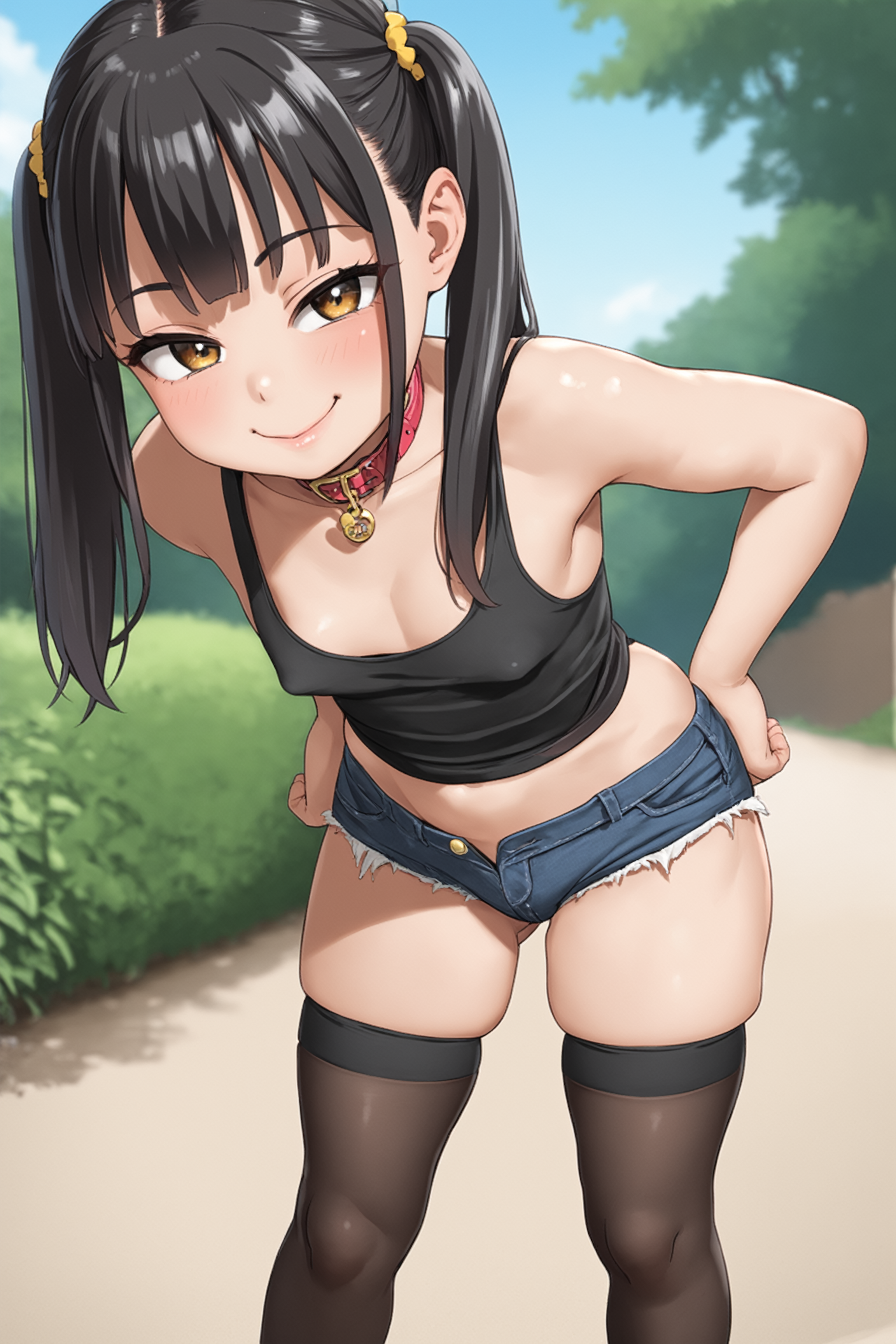 顽皮的乡下孩子