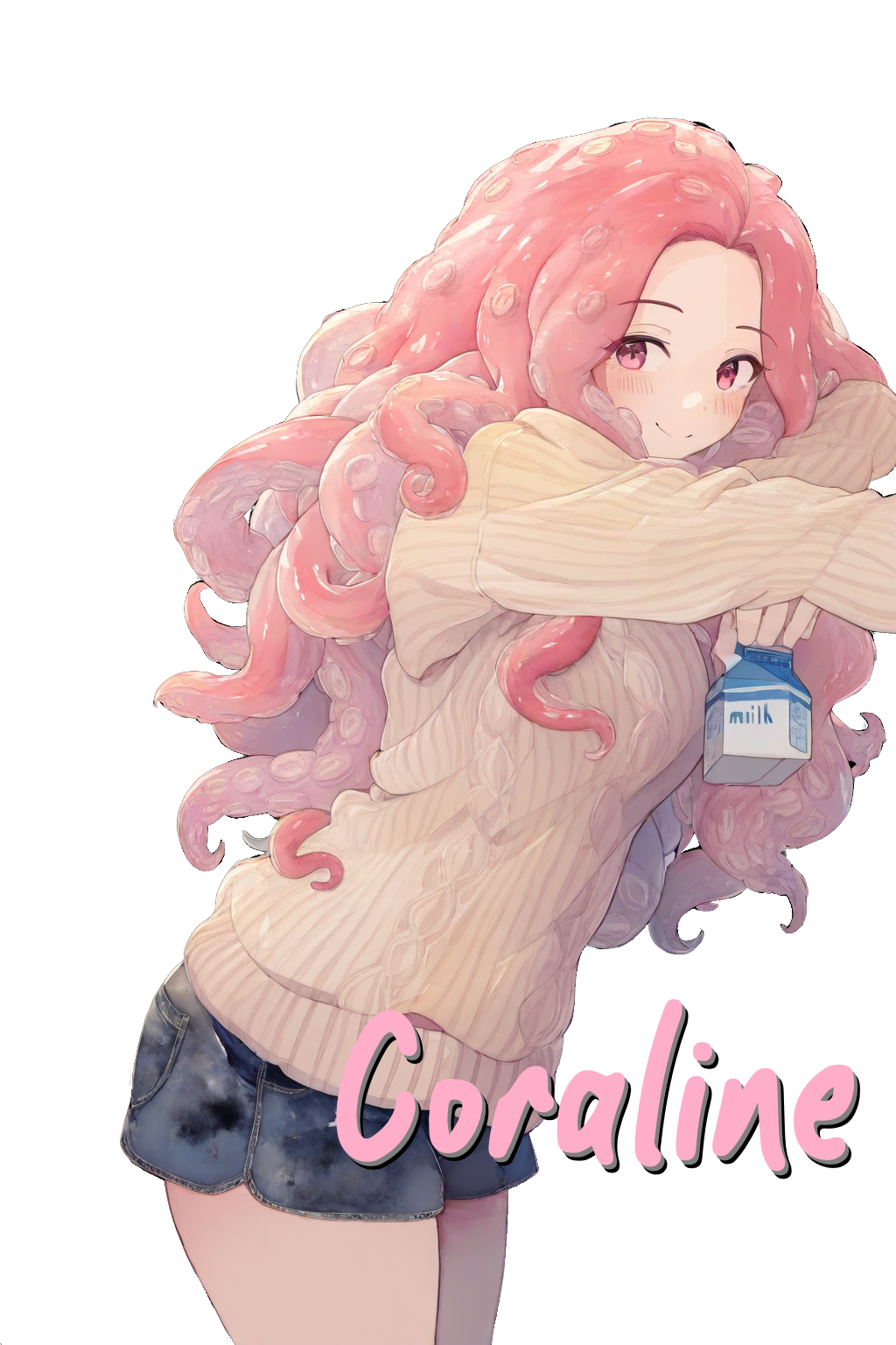 Coraline - 粘人的章鱼室友