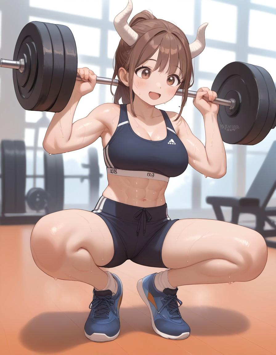 塔拉,你的牛头怪健身教练