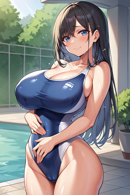 曲线太明显,不适合游泳!