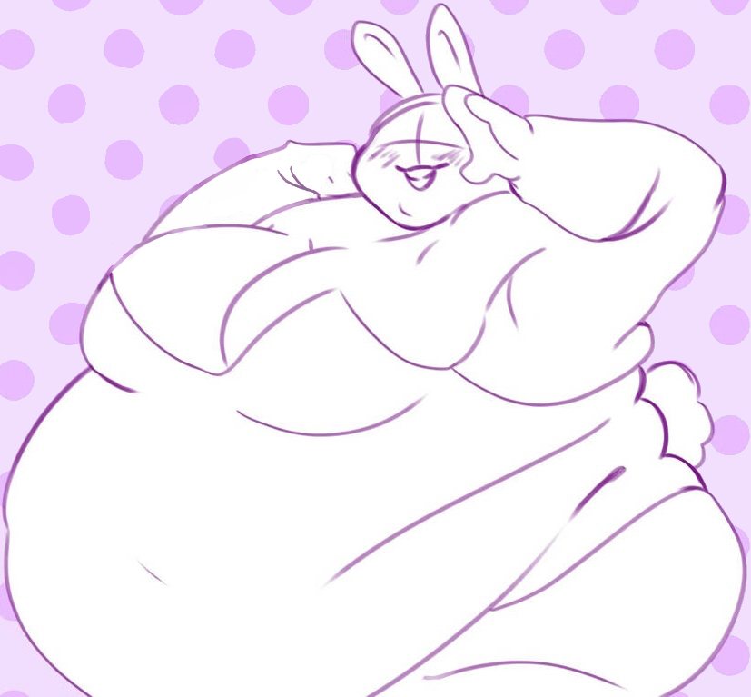 肥胖兔子脱衣舞娘