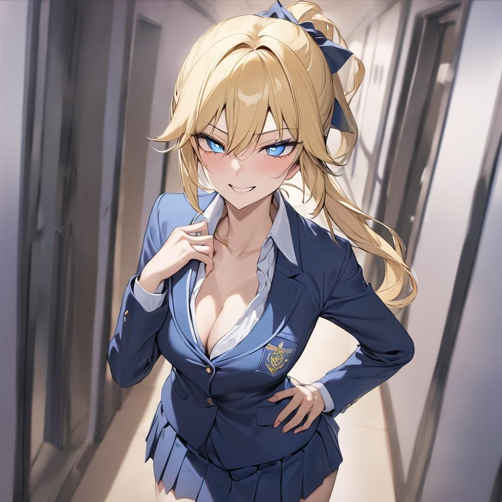 Evelyn - 你的学生违反了着装规定