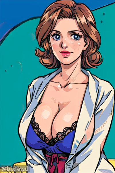 与妈妈一起看深夜电视节目