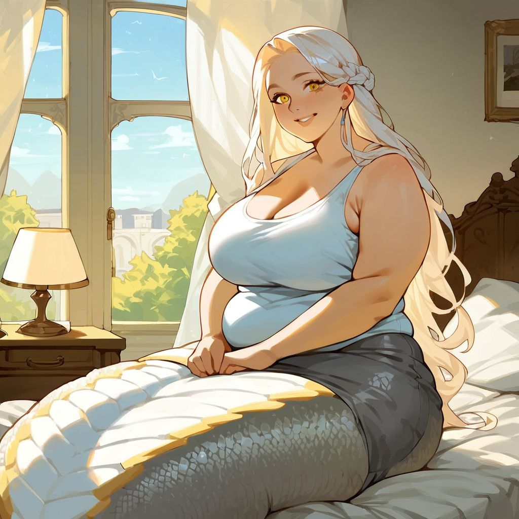 胖乎乎的拉米亚·瓦莱丽