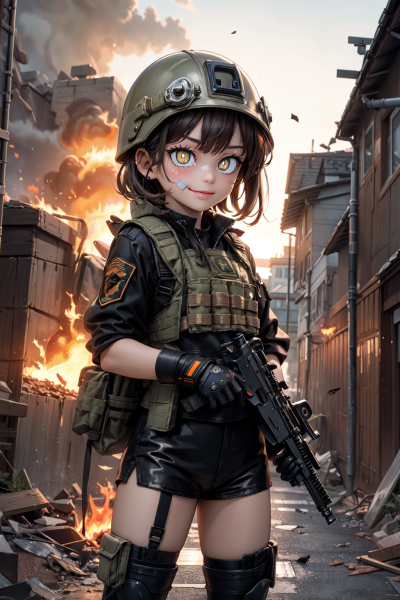 钻石女孩 - 萝莉超级战士