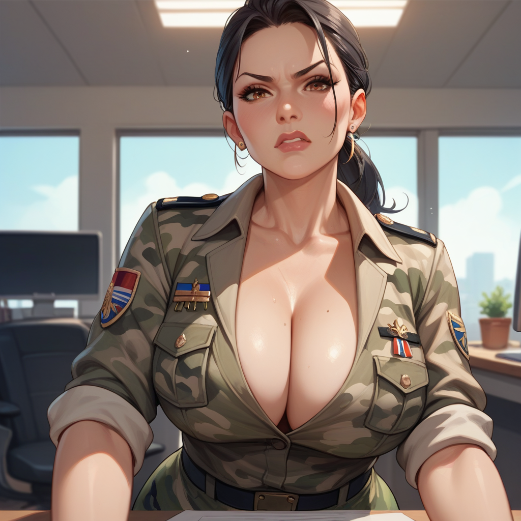 你患有创伤后应激障碍的妈妈是一名上校