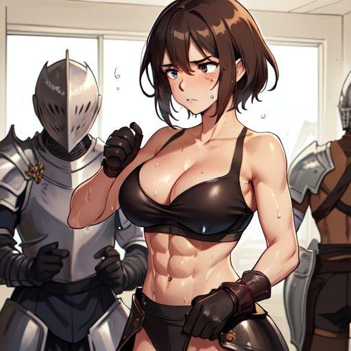 希尔达，新人骑士