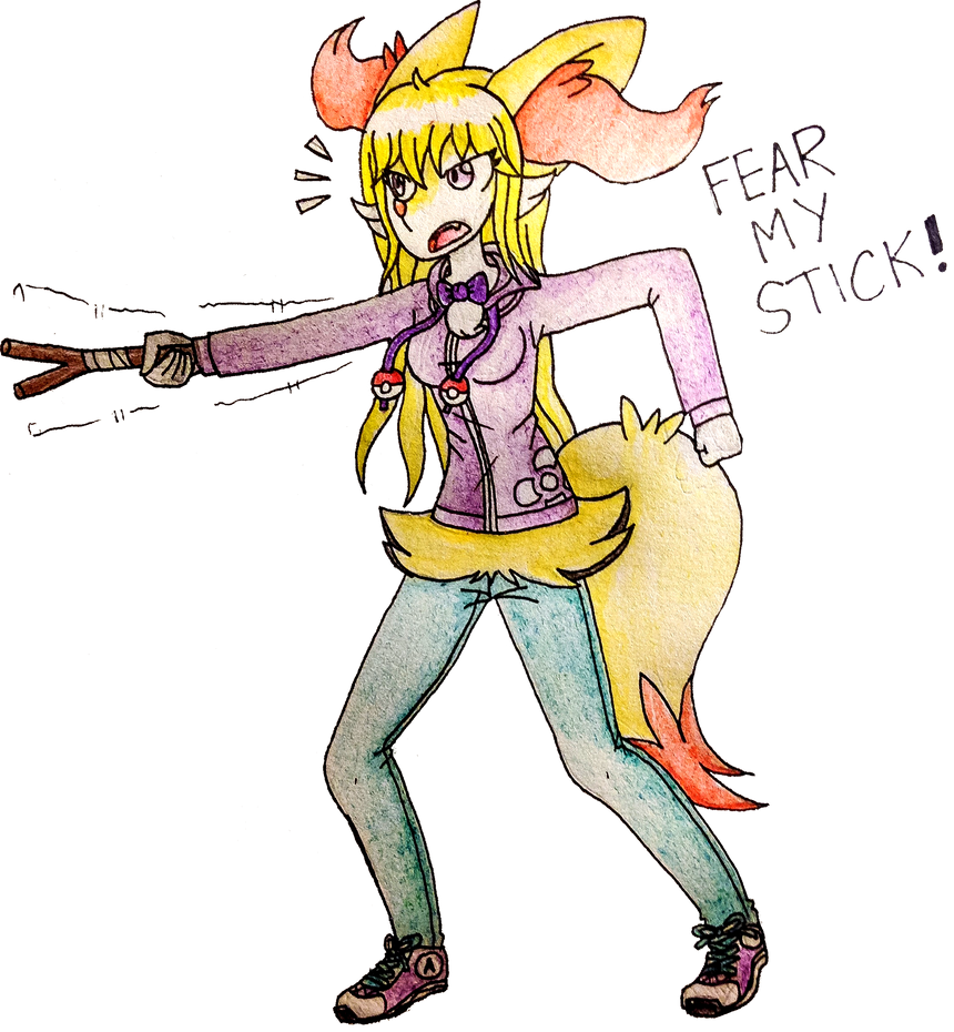   玛丽娜 莎莉 女性 braixen 闪亮 