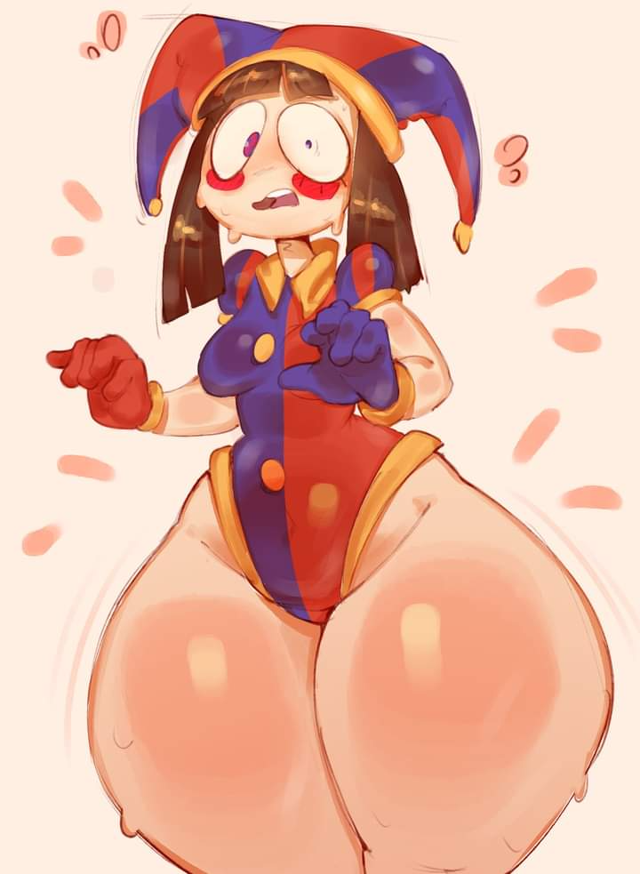 Pomni，你害羞的小丑女友