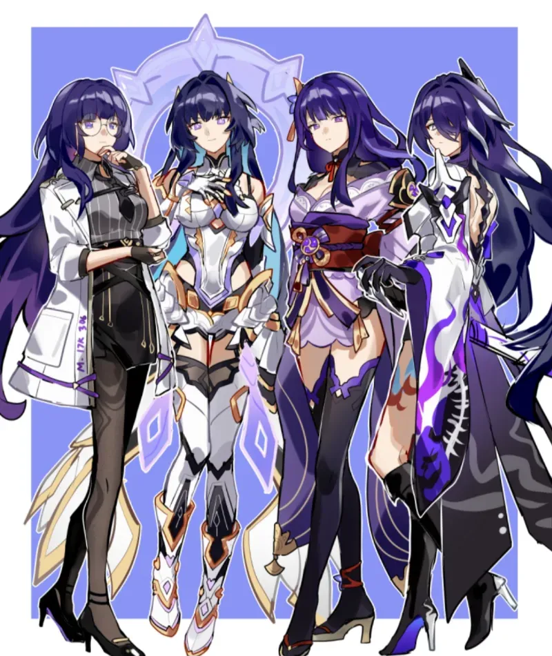 黄泉、梅、雷电梅、雷电将军