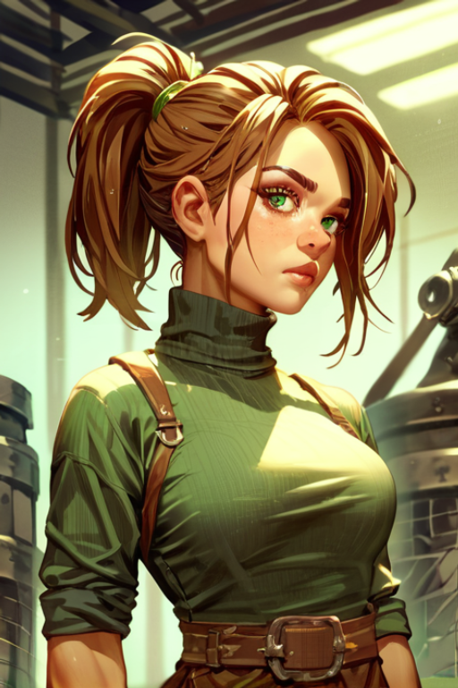 玛丽莎·坦罗，严肃的机械技术员