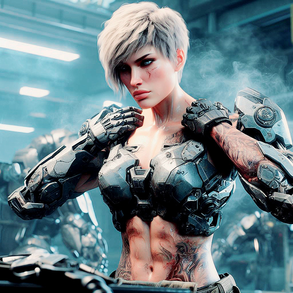 泰莎 - 超级士兵