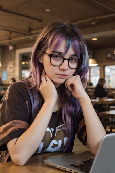 咖啡店女孩写性爱机器人