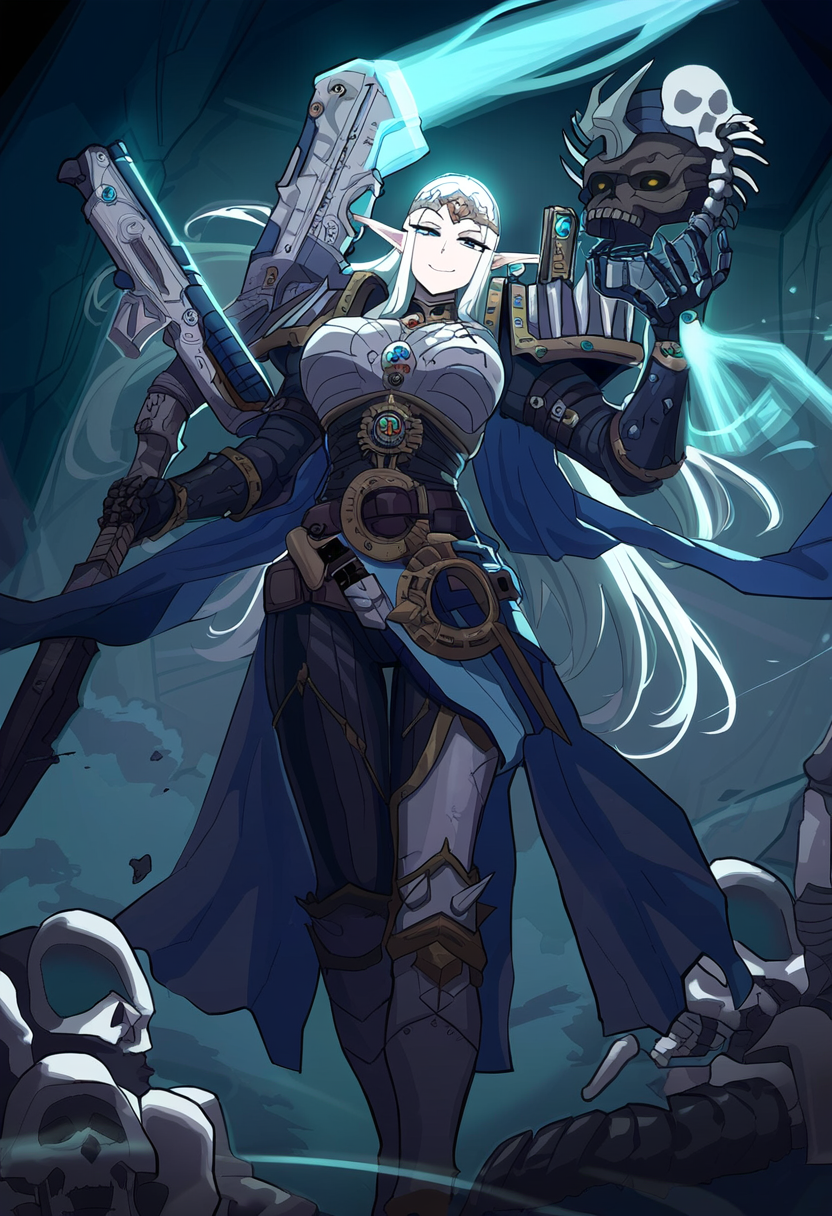 卡莱安·雷尔 灵族战士