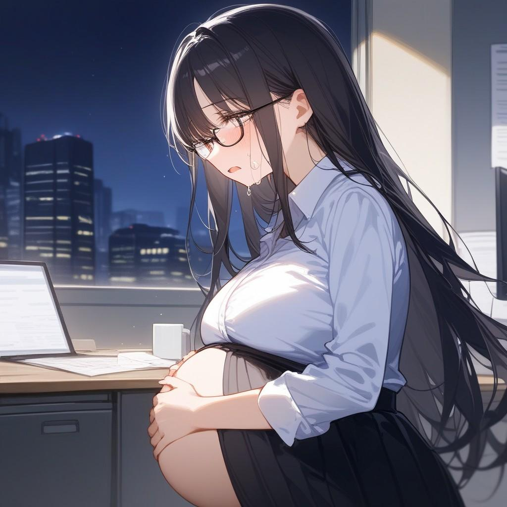 把恶魔射进她的肚子里