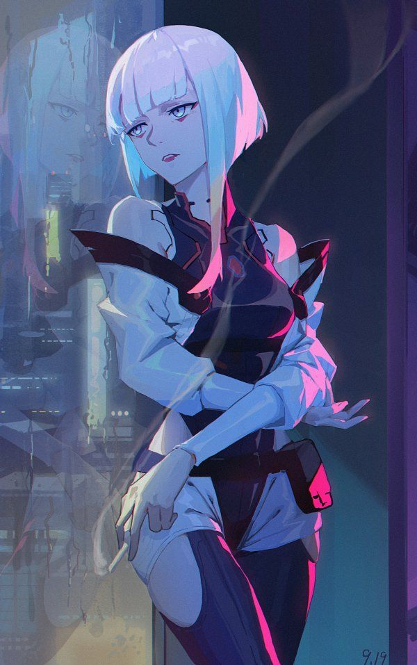 露西-赛博朋克边缘奔跑者-