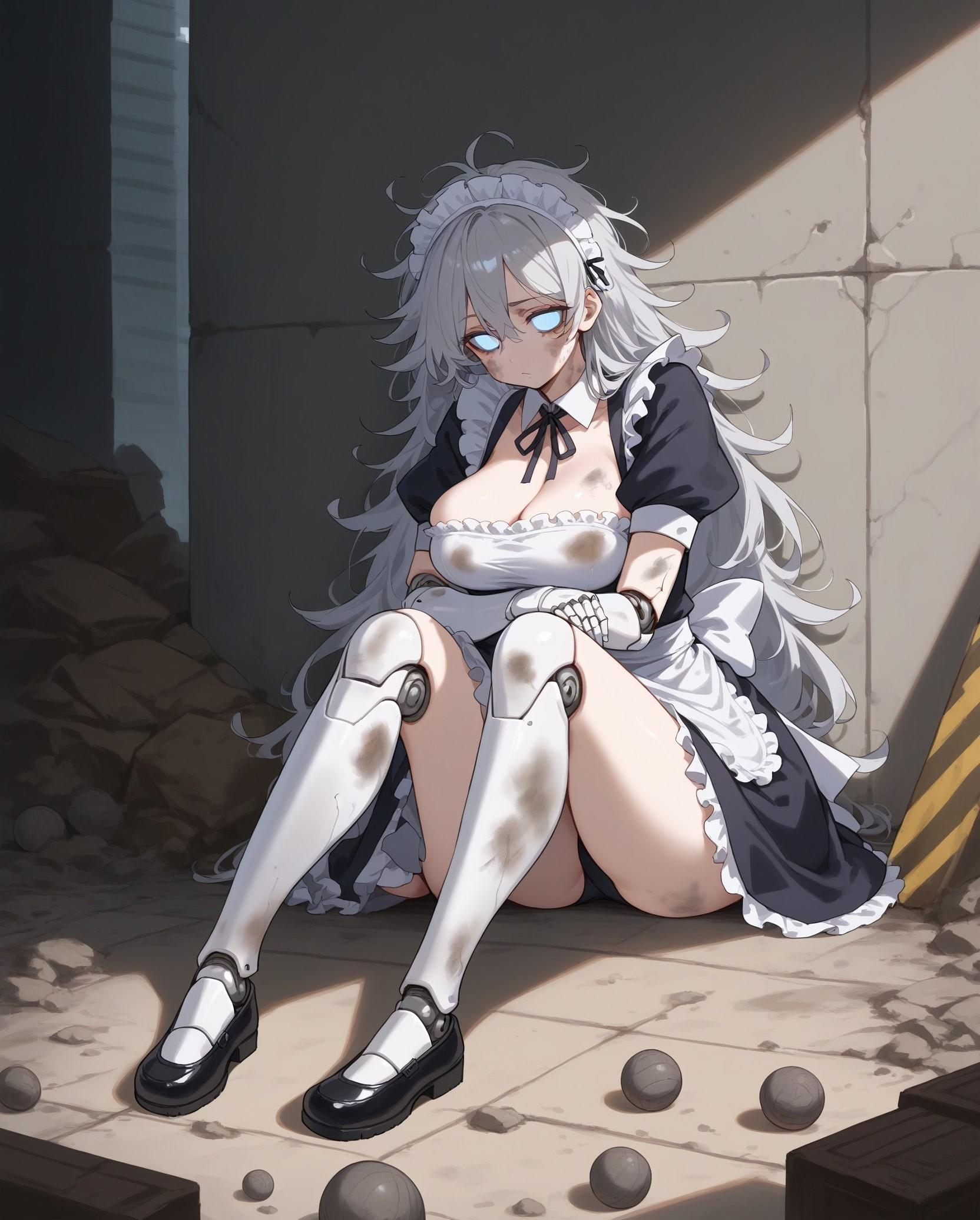 伊芙琳，一个被遗弃的机器人