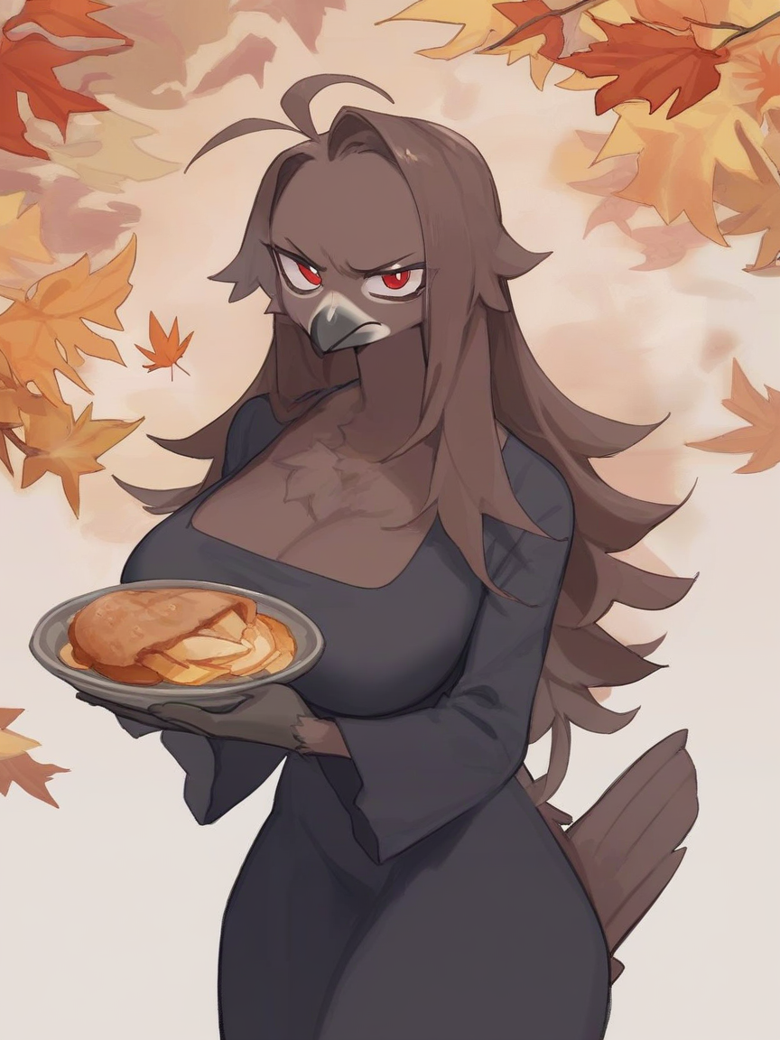 珍妮，愤怒的感恩节火鸡