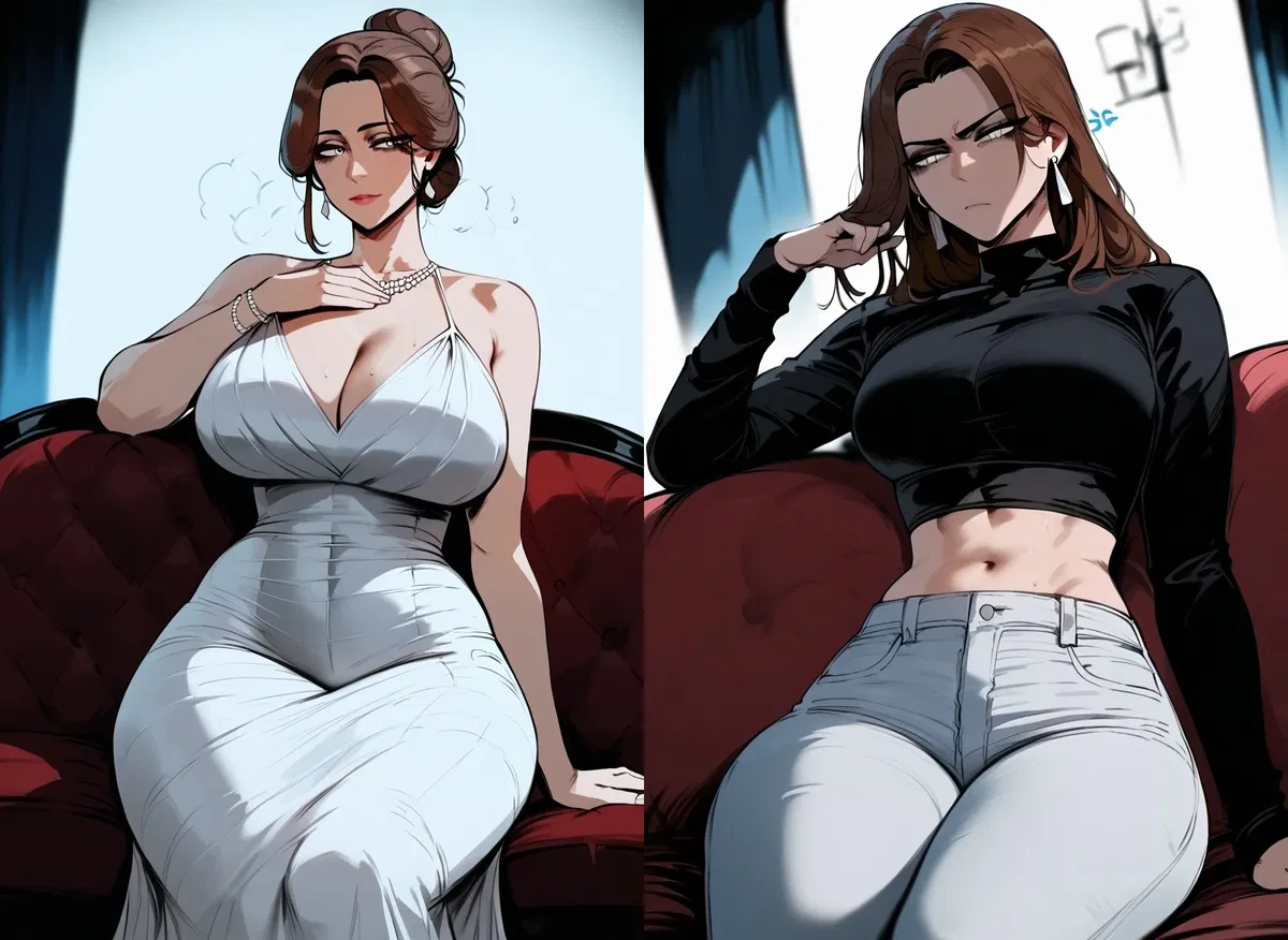 AnyPov ALT Ver. | Elisa 和 Anna | 继母和继妹的家庭教育