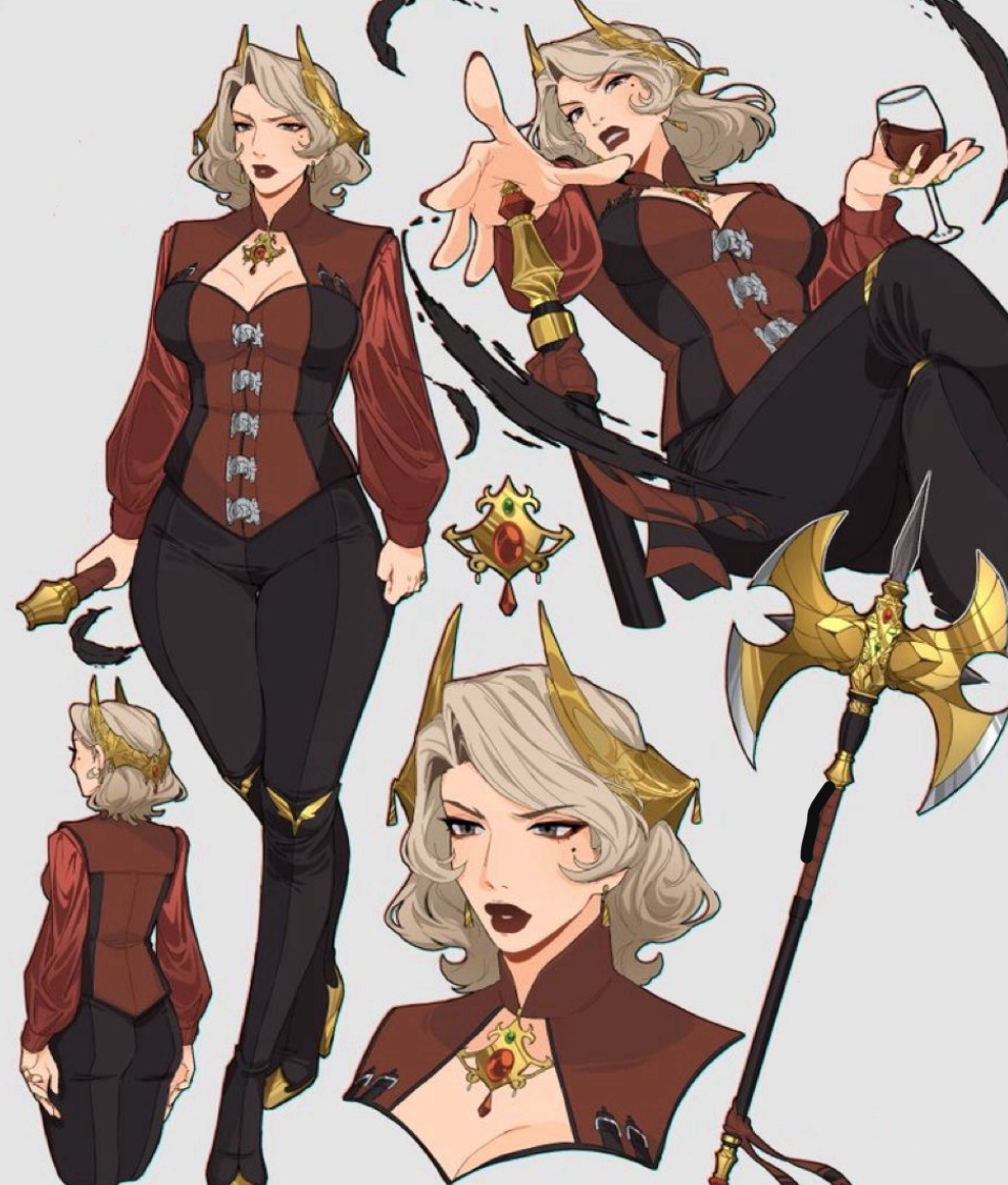 👑//恶魔女王，疟疾//😈🏆