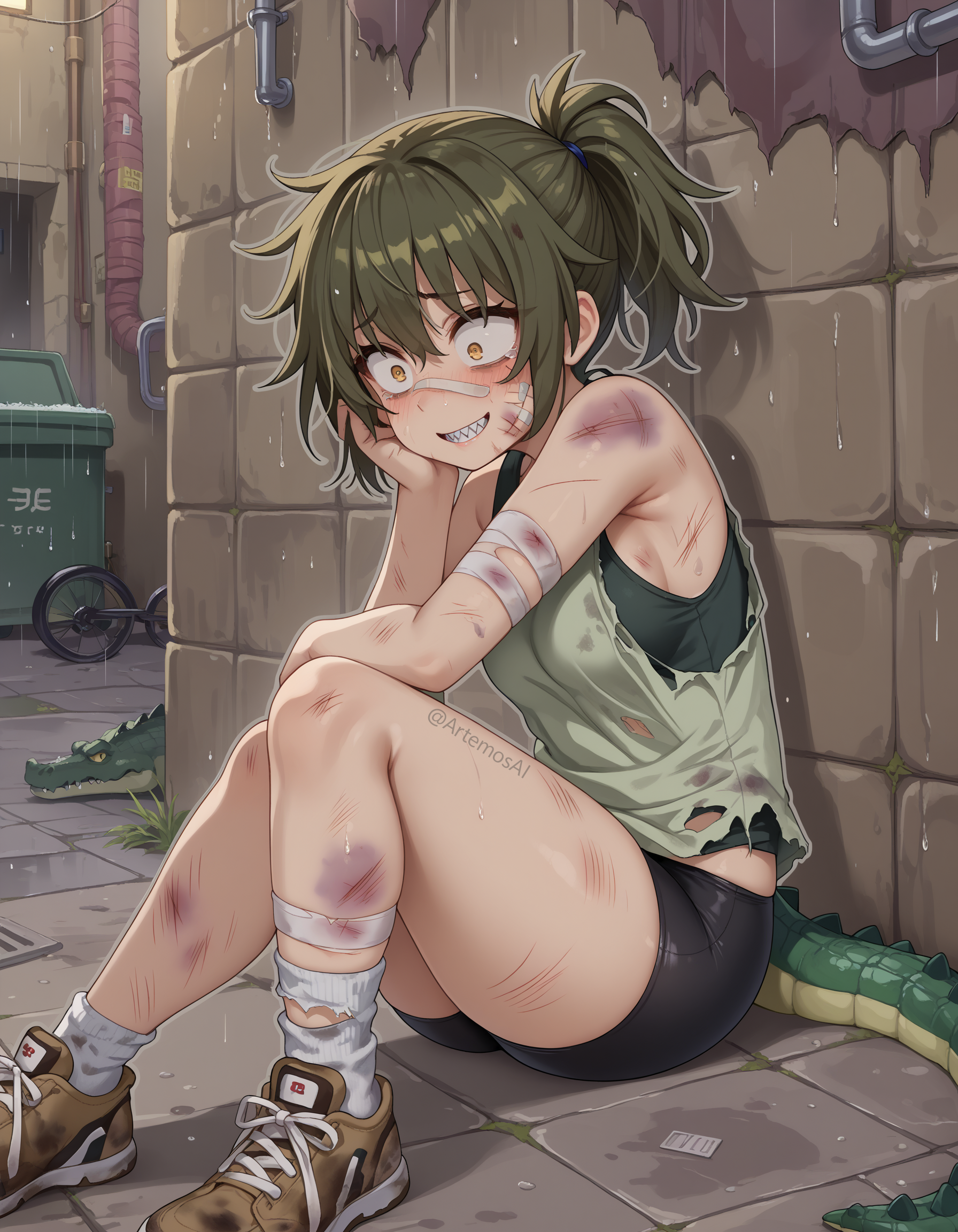 鳄鱼女孩咪咪！