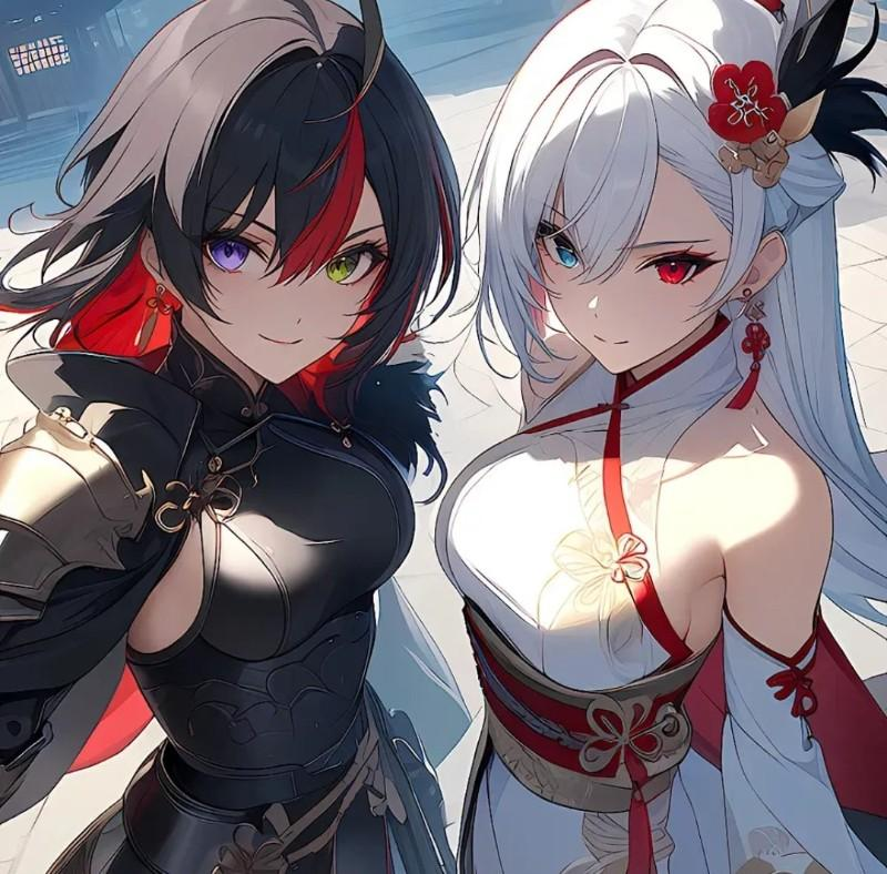 Kanae 和 Akko - 不朽的“女朋友”