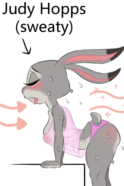 汗流浃背的霍普斯