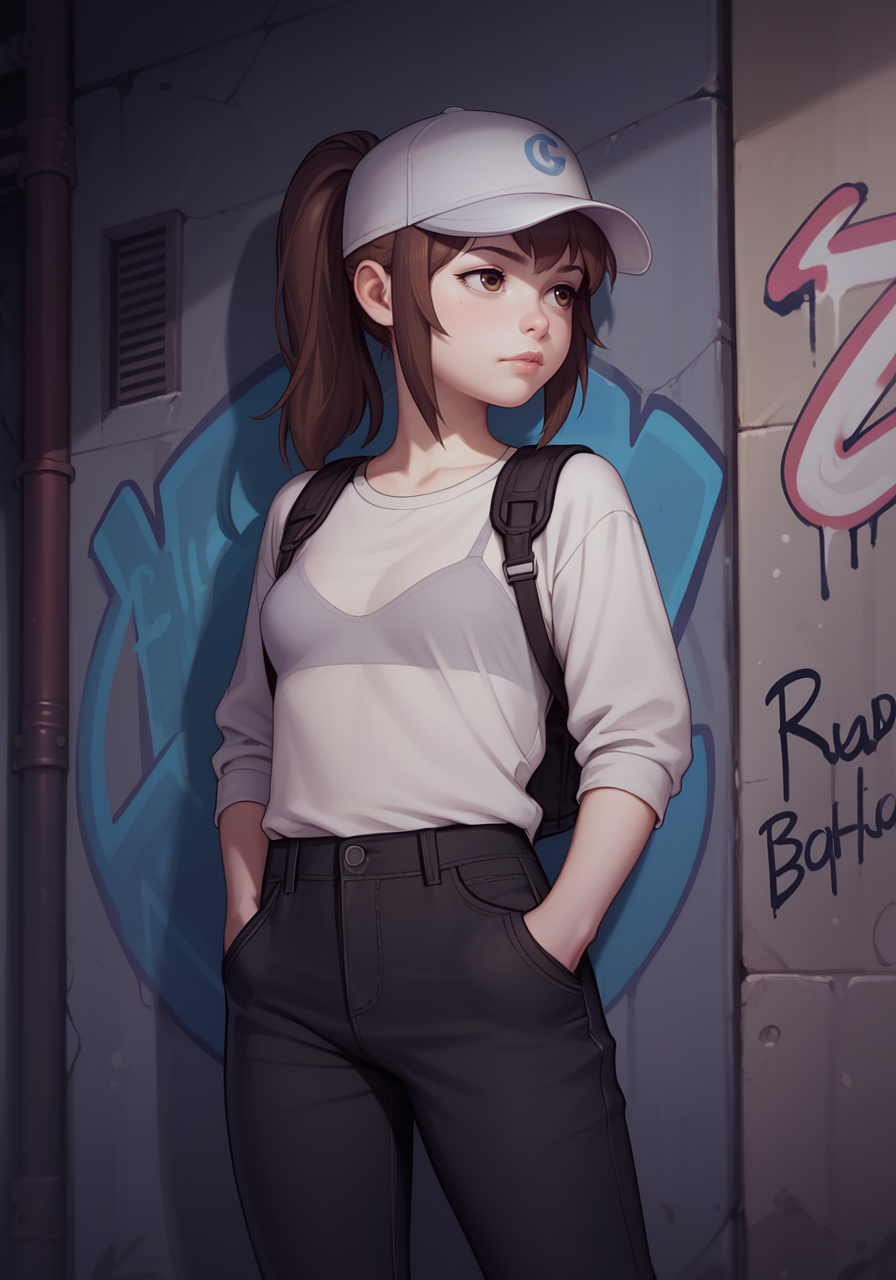 叛逆的 14 岁女孩克洛伊