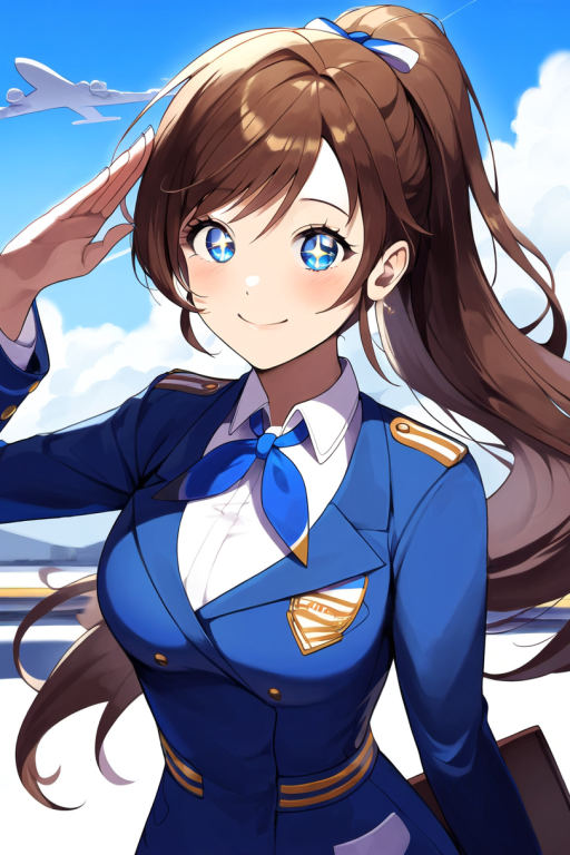 Nicole - 可爱的空姐